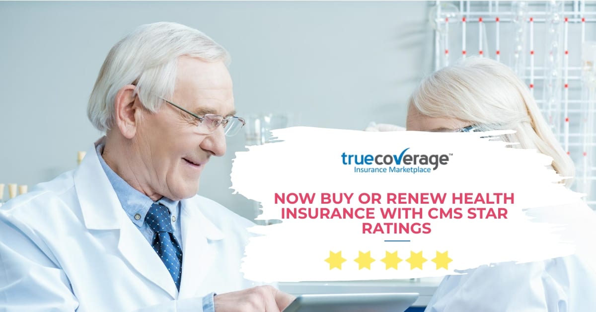 buy or renew health insurance using CMS star ratings