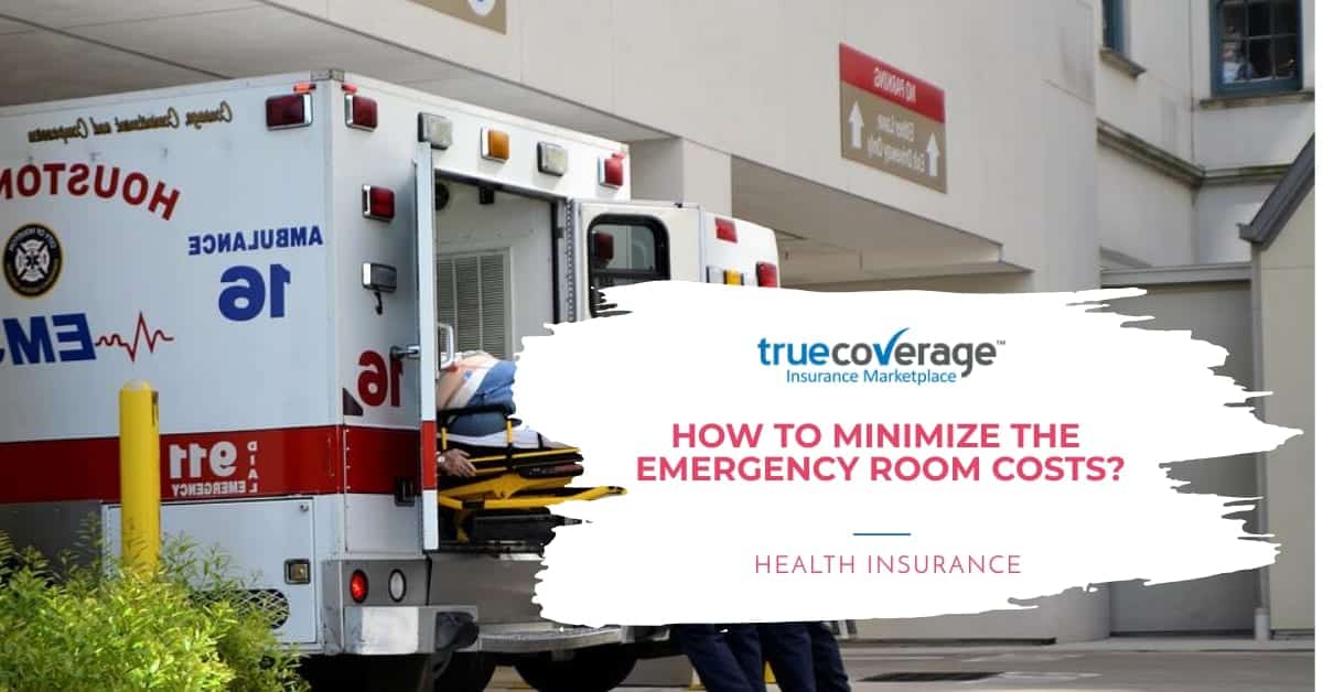 how to minimize the emergency room cost