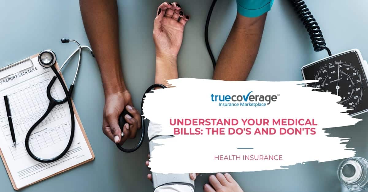 understand your medical bill do's and donts