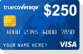 Credit Card - TrueCoverage - 250 Dollars